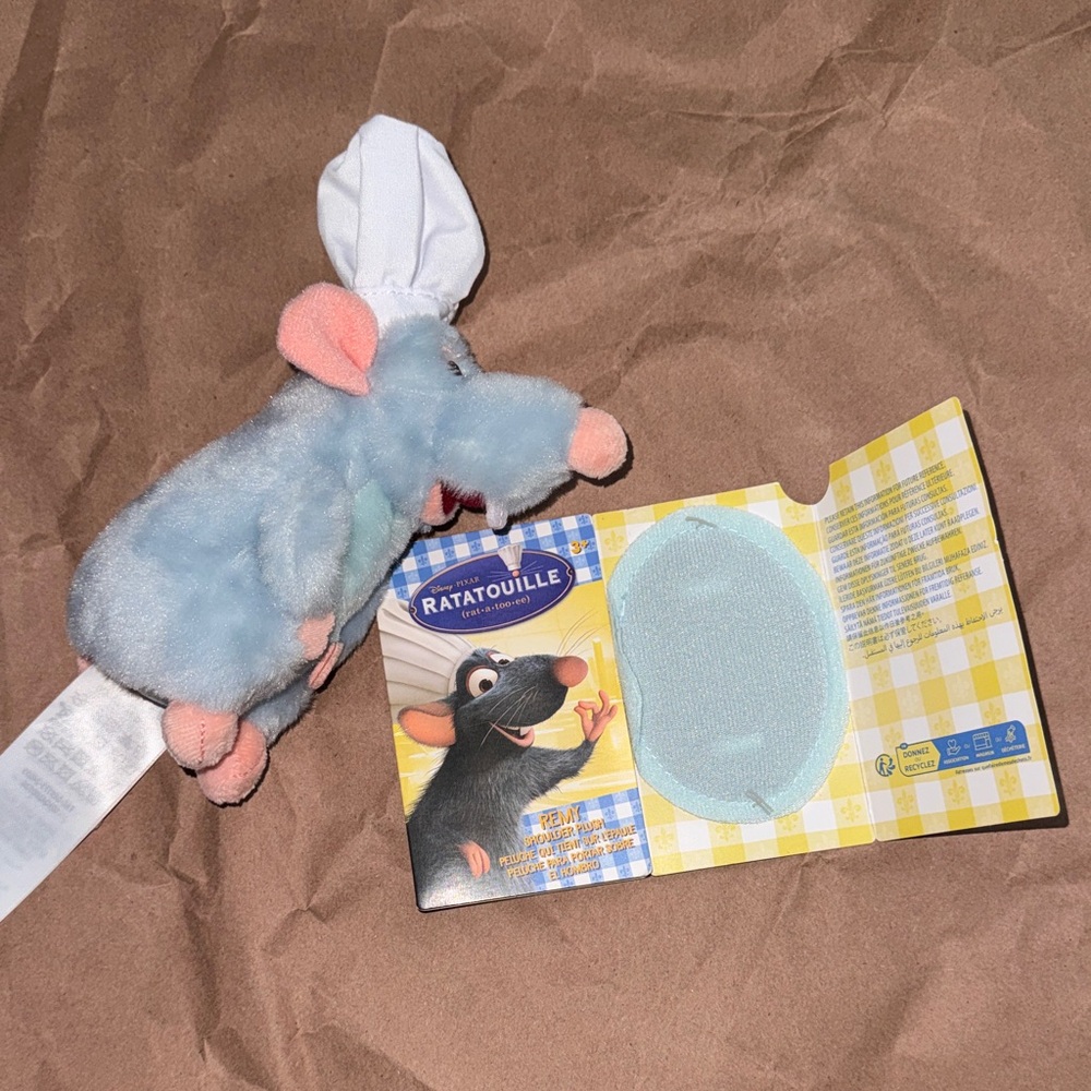 DISNEY Parks Remy Shoulder Plush NWT